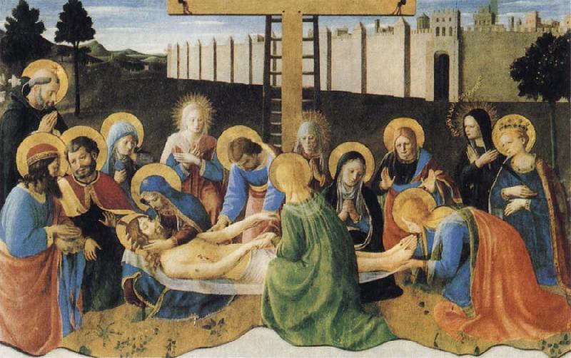 Fra Angelico The Lamentation of Christ oil painting image